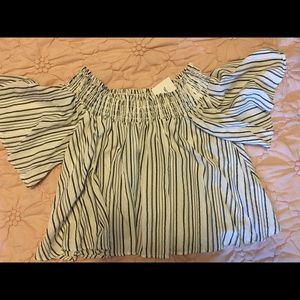 Urban Outfitters Off The Shoulder Blouse